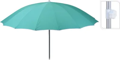 Productafbeelding van Parasol, Shanghai, diameter 240 cm, mintgroen