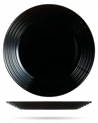 Produktbild von Luminarc Harena Speiseteller 27 cm flach schwarz
