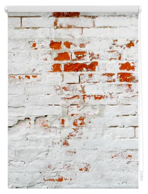 Produktbild von Lichtblick Rollo Klemmfix, ohne Bohren, Verdunkelung, Mauer - Weiß Rot 100 x 150 cm