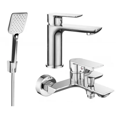Obrázek produktu pro Mexen Alfa R62 vanová sada, Chromovaná - 745703R62-00