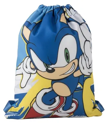 Obrázek produktu pro Sportovní taška Sonic the Hedgehog, rozměr 33 cm