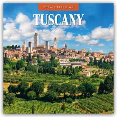 Image de Toscane - Toscane 2026 - Calendrier de 16 mois