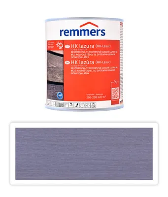 Obrázok produktu pre REMMERS HK Glaze Grey Protect - Ochranná lazúra na drevo v exteriéri 0,1 l Platingrau FT 26788