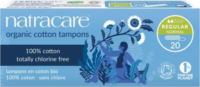 Produktbild von NATRACARE Tampons regular 20 Stk.