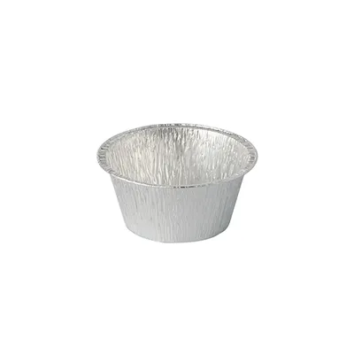 Produktbild von Starpak 100 Schalen, Alu rund 0,12 l Ø 8,5 cm · 3,9 cm | Folie (100 Stück)