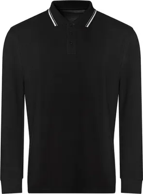 Obrázek produktu pro Awdis - Pánská polokošile s dlouhým rukávem RW8838 (XL) (černá/bílá)