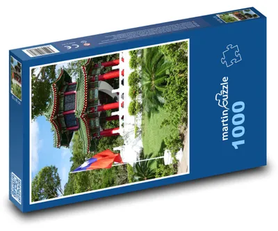 Zdjęcie produktu dla martinpuzzle - Puzzle 1000 elementów - Świątynia na Tajwanie