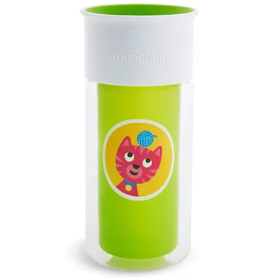 Produktbild von Munchkin Isolierter Trinkbecher Miracle 360° Personalisierbar Grün