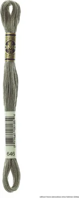 Produktbild von DMC Stickgarn Mouline Special 117MC -646, 6-fädig, 8m