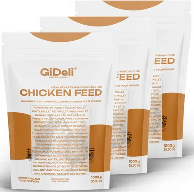 Produktbild von Hühnerfutter 3kg Legemehl Alleinfutter Legeleistung Gentechnikfrei GiDeli