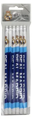Produktbild von Cyp Brands Real Madrid Stift 6 Einheiten Durchsichtig Durchsichtig One Size