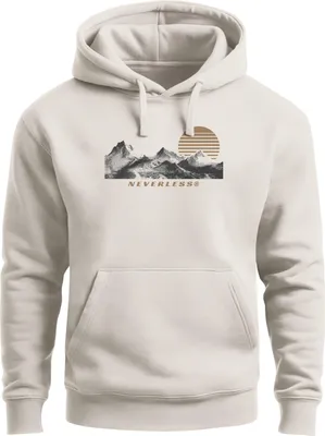 Produktbild von Hoodie Herren Print Outdoor Berge Motiv Kapuzen-Pullover Männer Fashion Streetstyle Neverless®