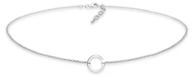 Produktbild von Elli Halskette Damen Choker Kreis Trend Geo in 925 Sterling Silber