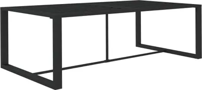 Zdjęcie produktu dla vidaXL Stół ogrodowy antracyt 120x60x66 cm aluminium