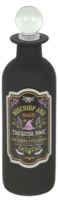 Produktbild von „Mischief and Magic“ Zaubertrankflasche 19 cm | Halloween & Gothic Tischdeko