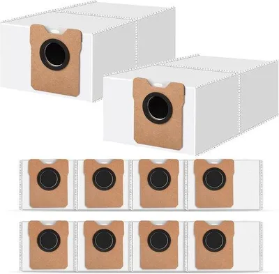 Produktbild von 10 Stuks Stoffzakken für Eufy Omni C20, C10 Roboterstäubler - Staubsaugerbeutel - Ersatz Zubehör mit großer Kapazität