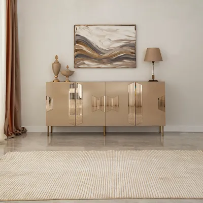 Produktbild von Skye Decor, Vienna - Bronze, Gold, Konsole, Bronze, 180 x 40 x 80 cm