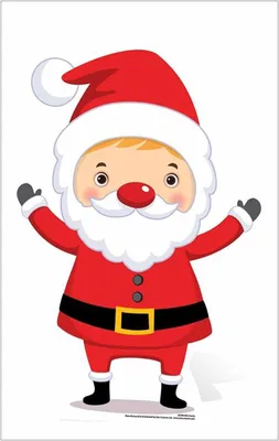 Image de Noël - Père Noël Mini - Standy - 60x87 cm