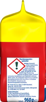 Produktbild von Somat Classic Pulver Reiniger spült alles sauber 60 Spülgänge 960g