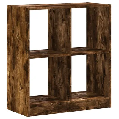 Obrázek produktu pro vidaXL Regál na knihy kouřový dub 68,5x32x75 cm materiál na bázi dřeva