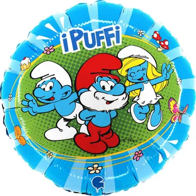 Obrázok produktu pre Fóliový balónek Šmoula - Šmoulové - 46 cm