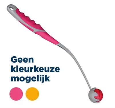 Produktbild von TRIXIE Ballschleuder mit Ball, Kunststoff / Moosgummi, Ø 4,5 / 40 cm