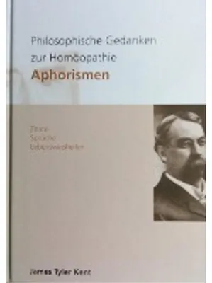 Obrázek produktu pro Philosophische Gedanken zur Homöopathie - Aphorismen