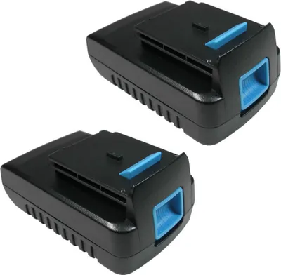 Produktbild von 2x Hochleistungs Li-Ion Akku 18V / 1500mAh ersetzt Black&Decker A1518L A-1518-L LB018-OPE LB-018OPE A1118L für Black&Decker GKC1000L GKC1817 GKC1817L GLC1825N GLC2500L GPC1800L GTC610L GTC800L GXC1000L