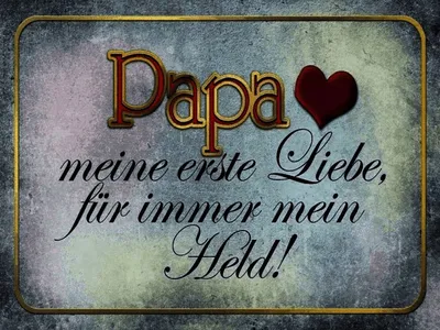 Produktbild von vianmo Holzschild 30x40 cm Papa mein Held meine Liebe