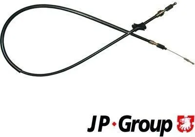 Produktbild von JP GROUP Handbremsseil Seilzug Feststellbremse für AUDI 80 Limousine (8C2, B4) Hinten Links 1170306570