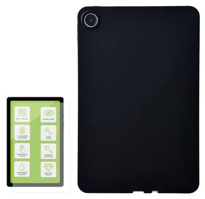 Produktbild von Tablet Hülle + Schutzglas für Xiaomi Redmi Pad 2 9.7 Zoll 2026 TPU Set 2 in 1