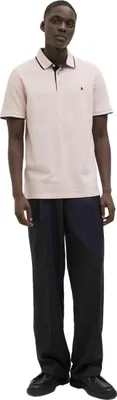 Image de Polo Jack&Jones 12136668-PEACHPARFAIT-PLAY pour Homme