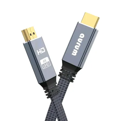 Produktbild von HDMI 2.0 Kabel 4K@60hz 18 Gbps eARC HDR 3D UHD PS5 Flachkabel Nylon Videokabel