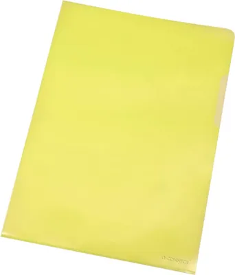 Produktbild von Connect Plastic L-Folder A4 Green, 22,5 cm, 31 cm, Grün, 10 Stück