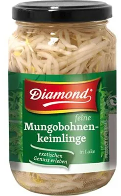 Zdjęcie produktu dla Kiełki fasoli Mung 330g - Diamond