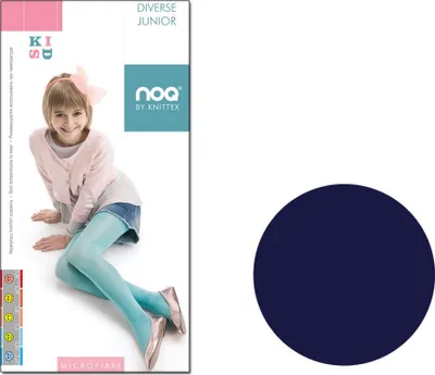 Produktbild von Mädchen Glanzstrumpfhose 100den Blu marino 140-146