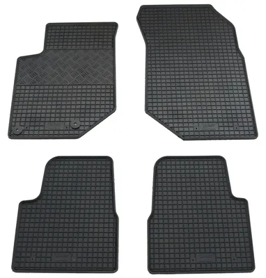 Gummifußmatten für Peugeot 2008 (2019-) + Citroen C4 C4X (2021-), 4-teilig