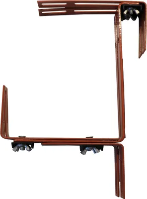 Image de SIENA GARDEN Support pour caissettes à fleurs réglable en 3 positions, terracotta