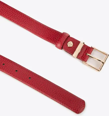 Immagine prodotto di Cintura stretta in pelle rossa da donna Wittchen