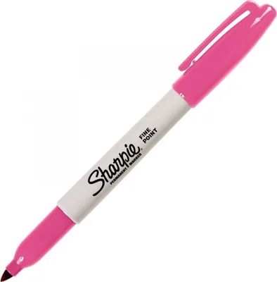 Image de Sharpie Fein Permanent Marker Rundspitze Rosa 12er Faltschachtel