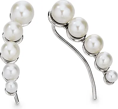 Produktbild von VIVENTY Ohrringe 925/000 Sterling Silber mit Kunstperlen 775924