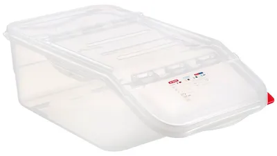 Immagine prodotto di Contenitore per ingredienti ARAVEN GN 1/1, PP, profondità: 200 mm, capacità: 22,65 L, FIFO