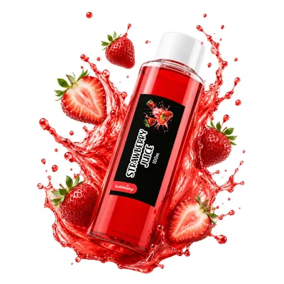 Produktbild von BubbleJoy Sirup Erdbeere 100 ml Fruchtsirup für Bubble Tea