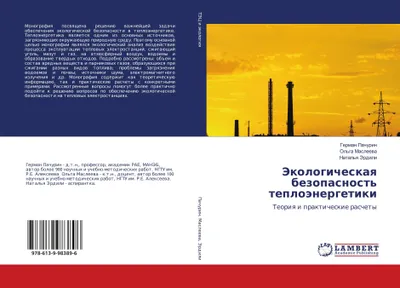 Produktbild von Jekologicheskaq bezopasnost' teploänergetiki