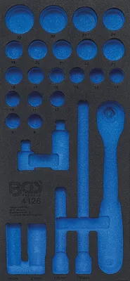 Obrázek produktu pro BGS technic Tool Tray 1/3, 110 mm, 110 g