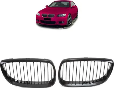Produktbild von SET Kühlergrill Sport-Performance Schwarz Glanz passend für BMW E92 E93+ M3 M