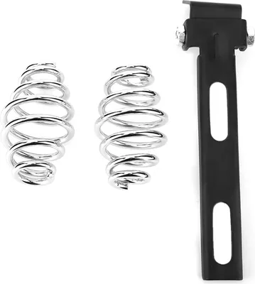 Image de Ressorts de siège de moto, support de siège de moto, ressorts de siège en acier inoxydable, ressorts de selle de moto, support de moto pour Bobber