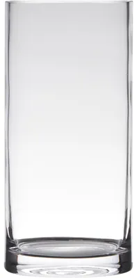 Produktbild von Vase - transparent - 12 x 30 cm - Glas - Zylinderform - Vasen - Blumenvase