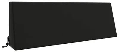 Image de Coussin lombaire SOEST, 100 % polyester, noir, 120 x 20 x 40 cm