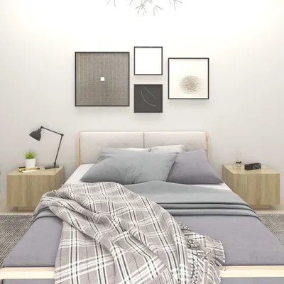 Immagine prodotto di Comodino rovere Sonoma 100x35x40 cm materiale a base di legno